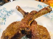 A picture of lamb cutlets