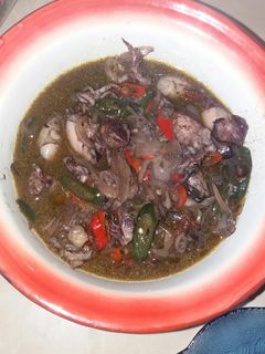 Foto resep Oseng cumi hitam manis