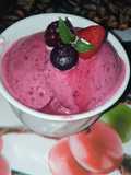 Sorbete de frutos rojos y vino Jerez
