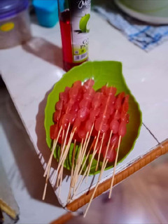 Foto resep Sate kolang Kaling Marjan(tanpa pewarna)