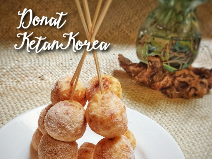 Resep Donat Ketan Korea yang Enak