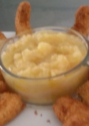 Una foto de Salsa de manzana