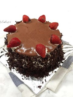 Foto resep Black forest cake