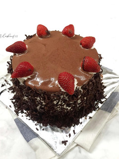 Foto resep Black forest cake