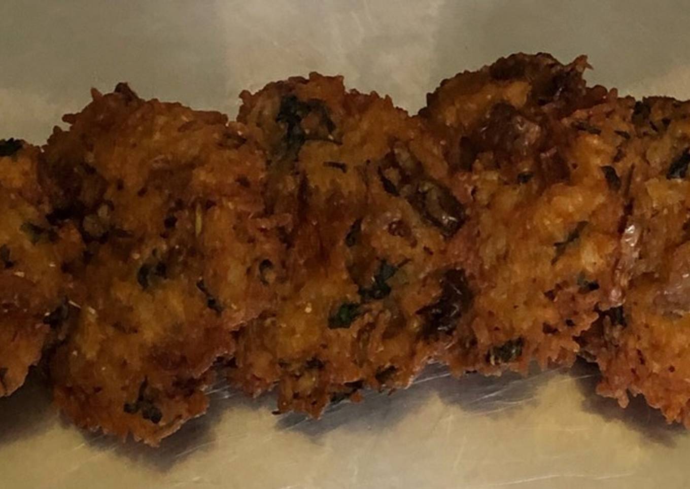 Leftover rice vada