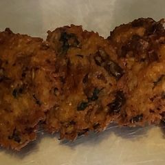 A picture of Leftover rice vada.