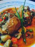 Pollo a la jardinera
