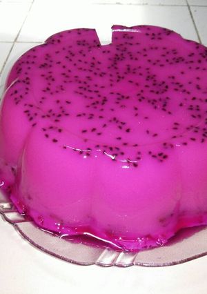 Foto resep Pucabuna (Puding cantik buah naga)