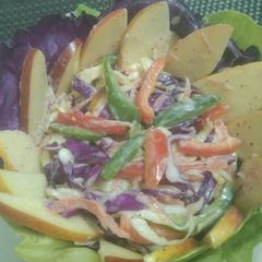 A picture of Apple Cabbage Slaw.