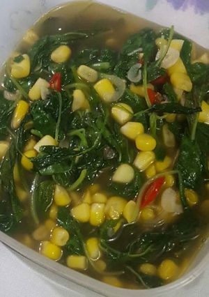 Foto resep Tumis Bayam Jagung Manis