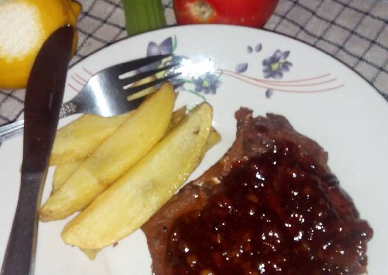 Beef steak dadakan