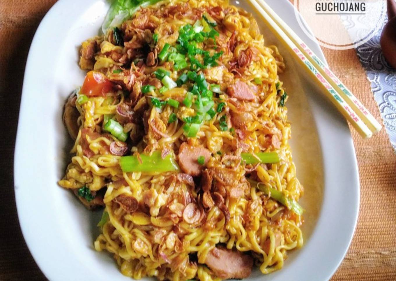 Mie Nyemek Gochujang