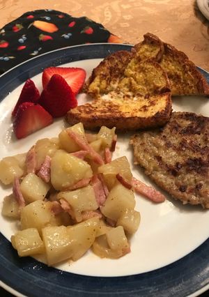 A picture of Breakfast potatoes.
