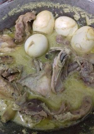 Foto resep Opor ayam kampung