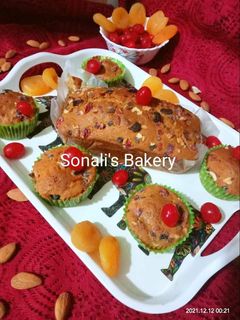 ডিম ছাড়া কেক (Dim chara cake recipe in bengali) রেসিপির প্রধান ছবি