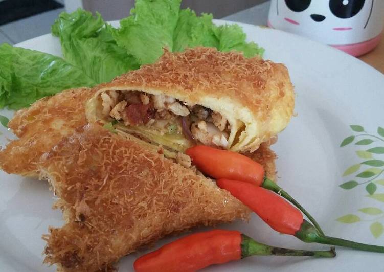 Resep Risol ayam sehat ketofriendly yang Sempurna
