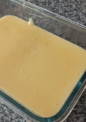 Una foto de Crema pastelera venezolana