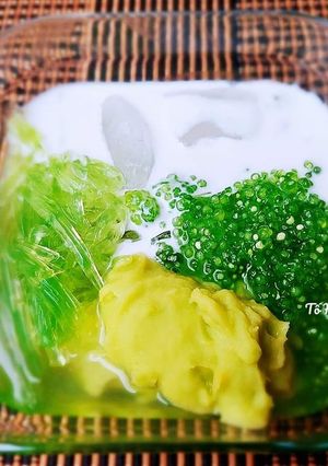 Hình của món Chè THẠCH xanh.