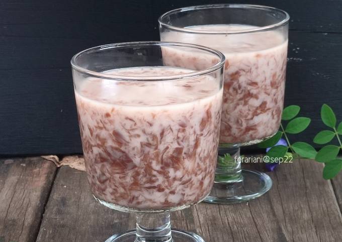 Cara Membuat Es Lumut Resep Es lumut oleh 🌷ferariani - Cookpad