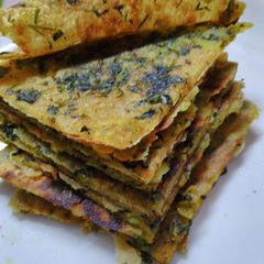A picture of Maithi masala paratha.