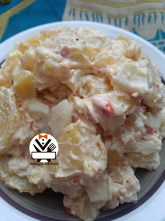 A picture of Potatoe salad.