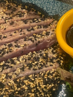 Foto de Atum braseado com Sésamo
