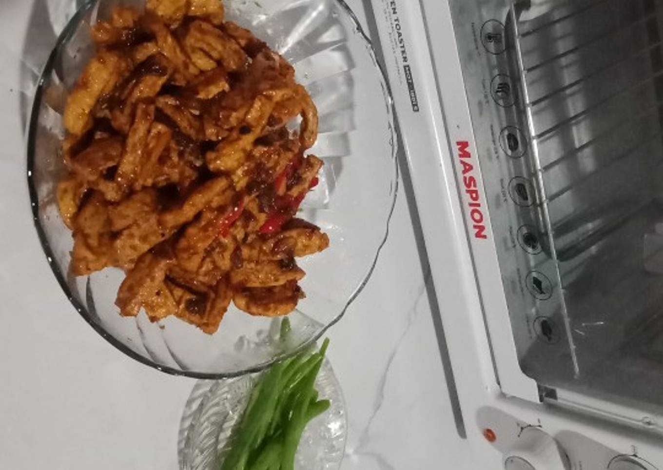 Tahu kecap lada hitam