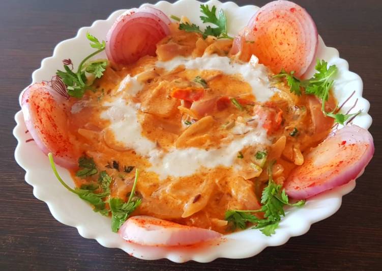 Recipe of Speedy Malai do pyaza