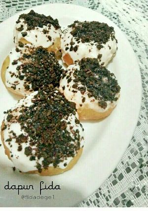 Foto resep Donat kentang topping oreo
