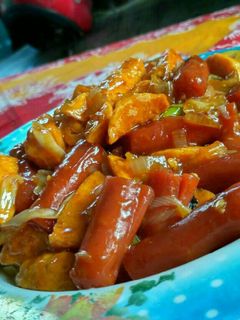 Foto resep Sosis Bakso Masak Asam Manis Simple
