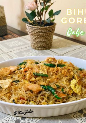 Foto resep Bihun Goreng Cabe Ijo