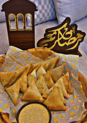 صورة لوصفة سمبوسة البطاطس الشهيه