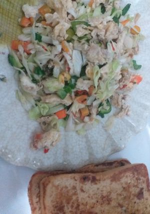 A picture of Two in one meal.