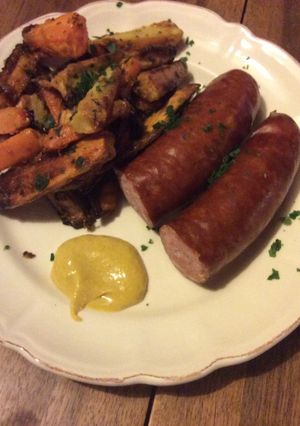 Une photo de Panais et carottes rôtis à la Moutarde