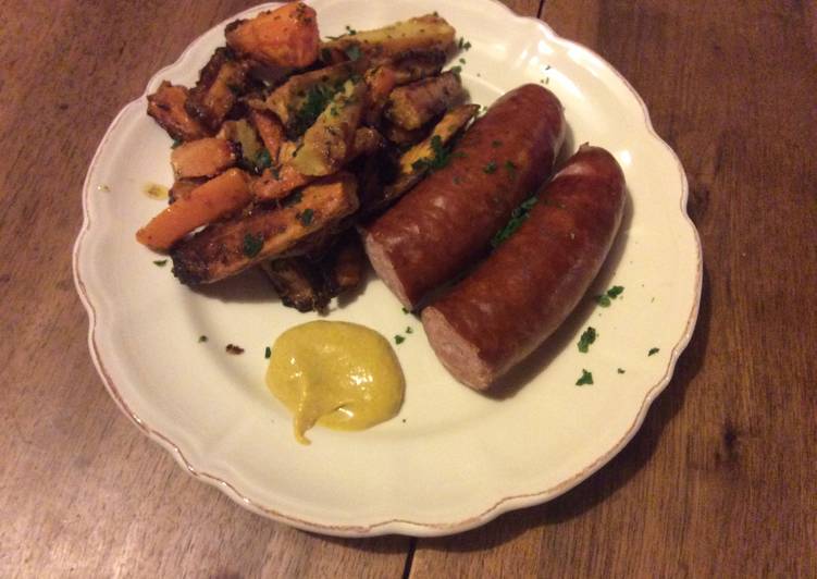 Recette de Speedy Panais et carottes rôtis à la Moutarde