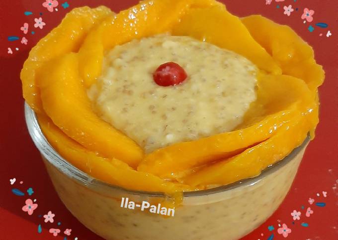 Healthy Quinoa Mango Custard