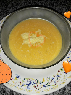 Una foto de Sopa crema de calabaza