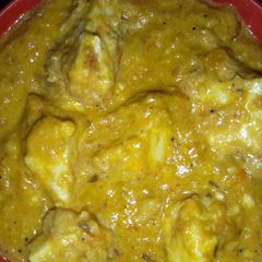 A picture of Shahi paneer.