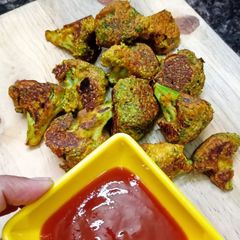 Spicy Broccoli Tikka A picture of Spicy Broccoli Tikka.