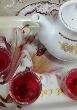 عکسی از دستور چای آلبالو خوشمزه و مفید