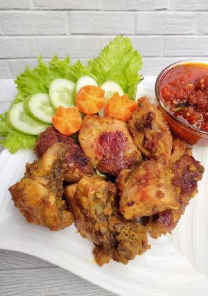 Foto resep Ayam Bakar Bumbu Rujak