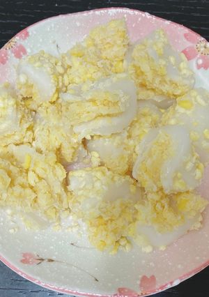 Hình của món Bánh dày đậu.