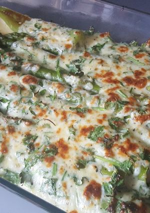 Foto resep Asparagus Keju Panggang