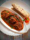 Palak paneer kofta curry