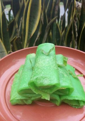 Foto resep Dadar gulung isi kelapa