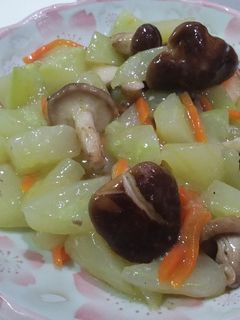 清炒大黃瓜 的食譜成品照片