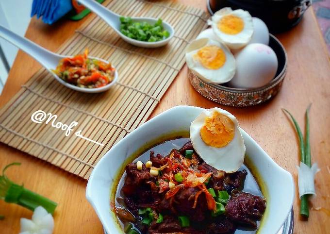 Resep Rawon Daging Kerbau Oleh Noof S Kitchen Cookpad