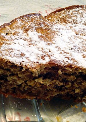 Almás-diós fahéjas torta recept fotója