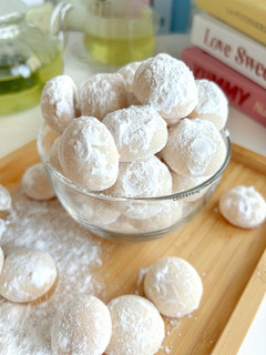 Foto resep Cashew Snowball Cookies / Putri Salju Mede Lumer