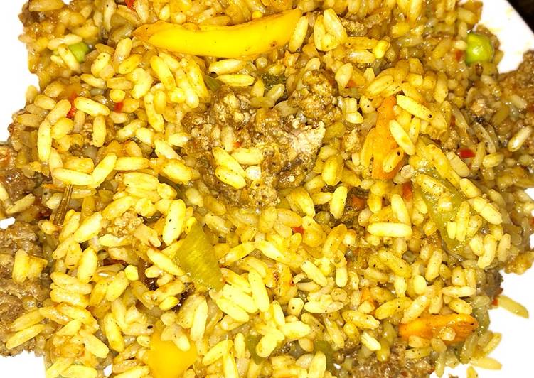 Recipe of Favorite Simple minced meat jollof rice